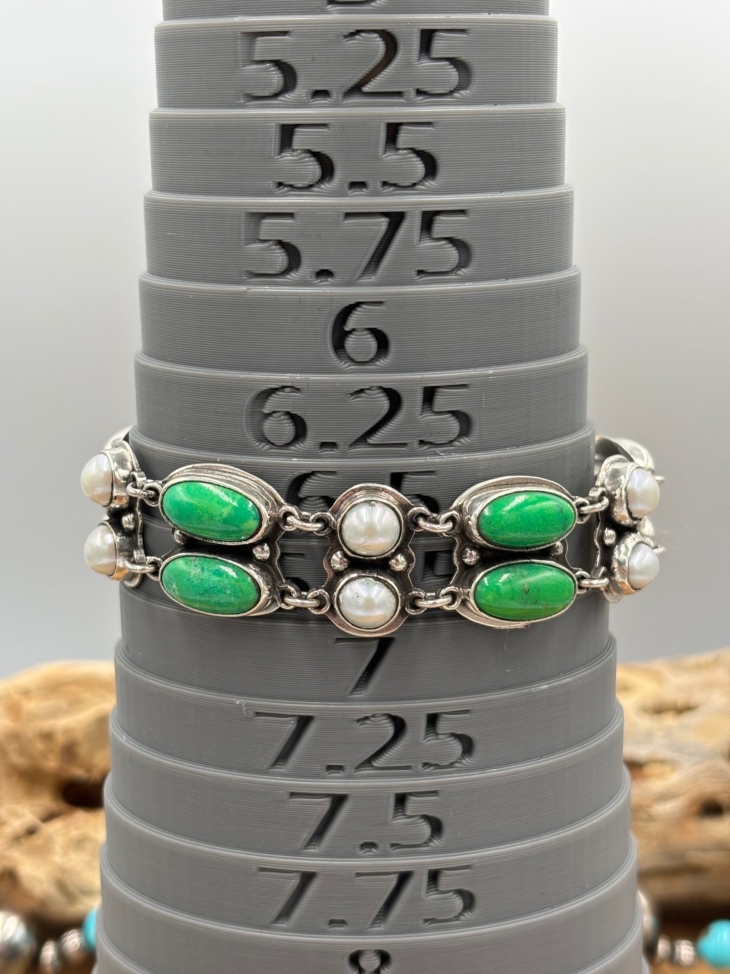 Carico Lake & Pearl Bracelet #2 by Federico Jimenez