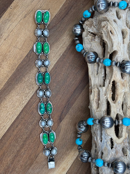 Carico Lake & Pearl Bracelet #3 by Federico Jimenez