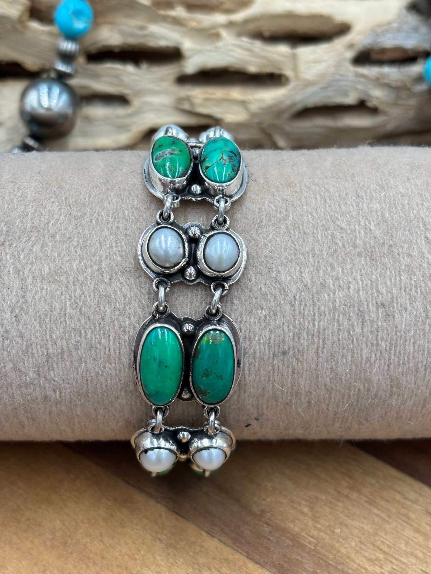Carico Lake & Pearl Bracelet #3 by Federico Jimenez