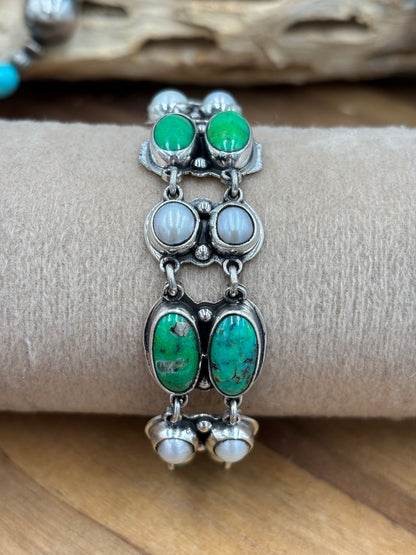 Carico Lake & Pearl Bracelet #3 by Federico Jimenez