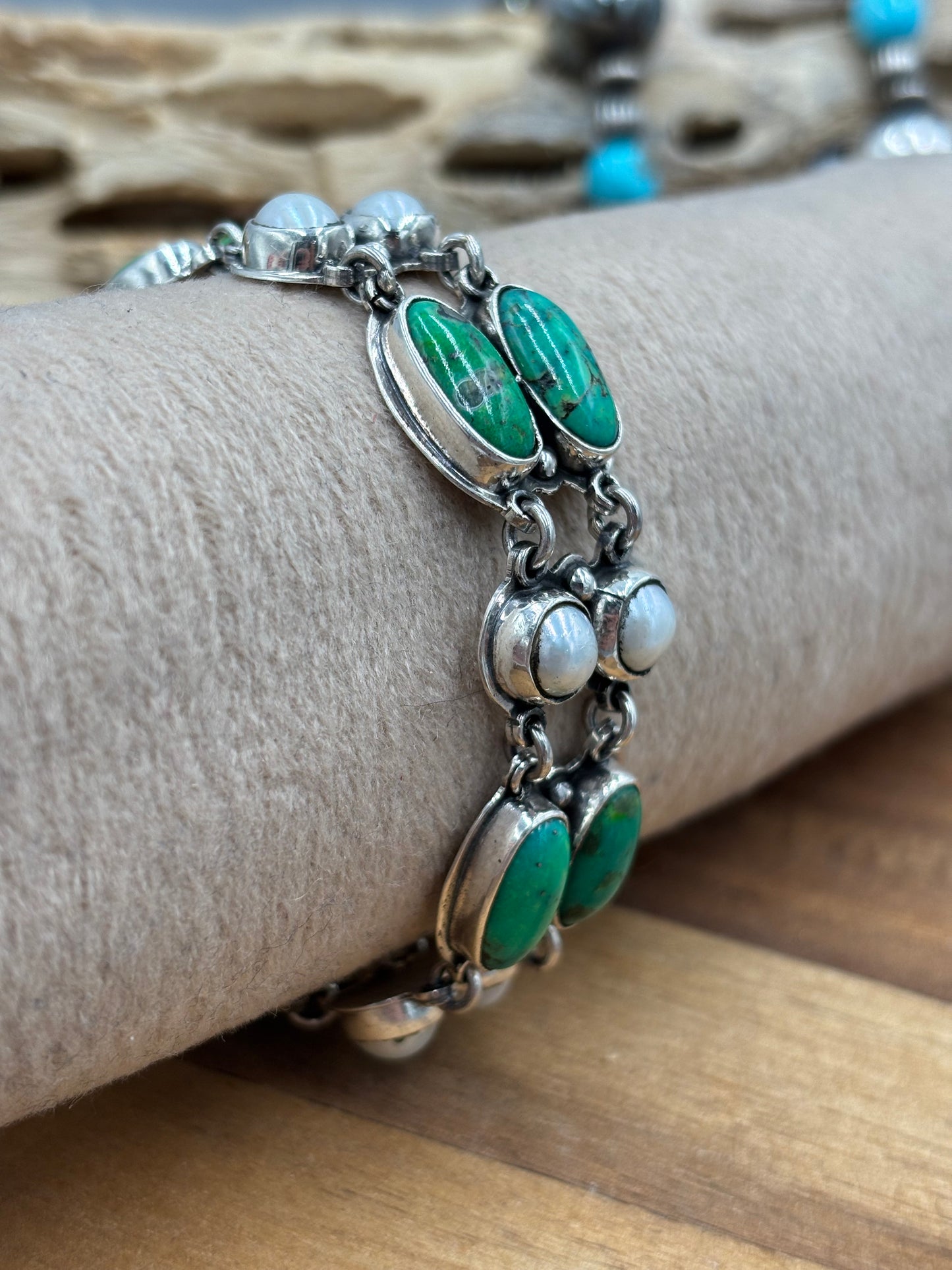 Carico Lake & Pearl Bracelet #3 by Federico Jimenez