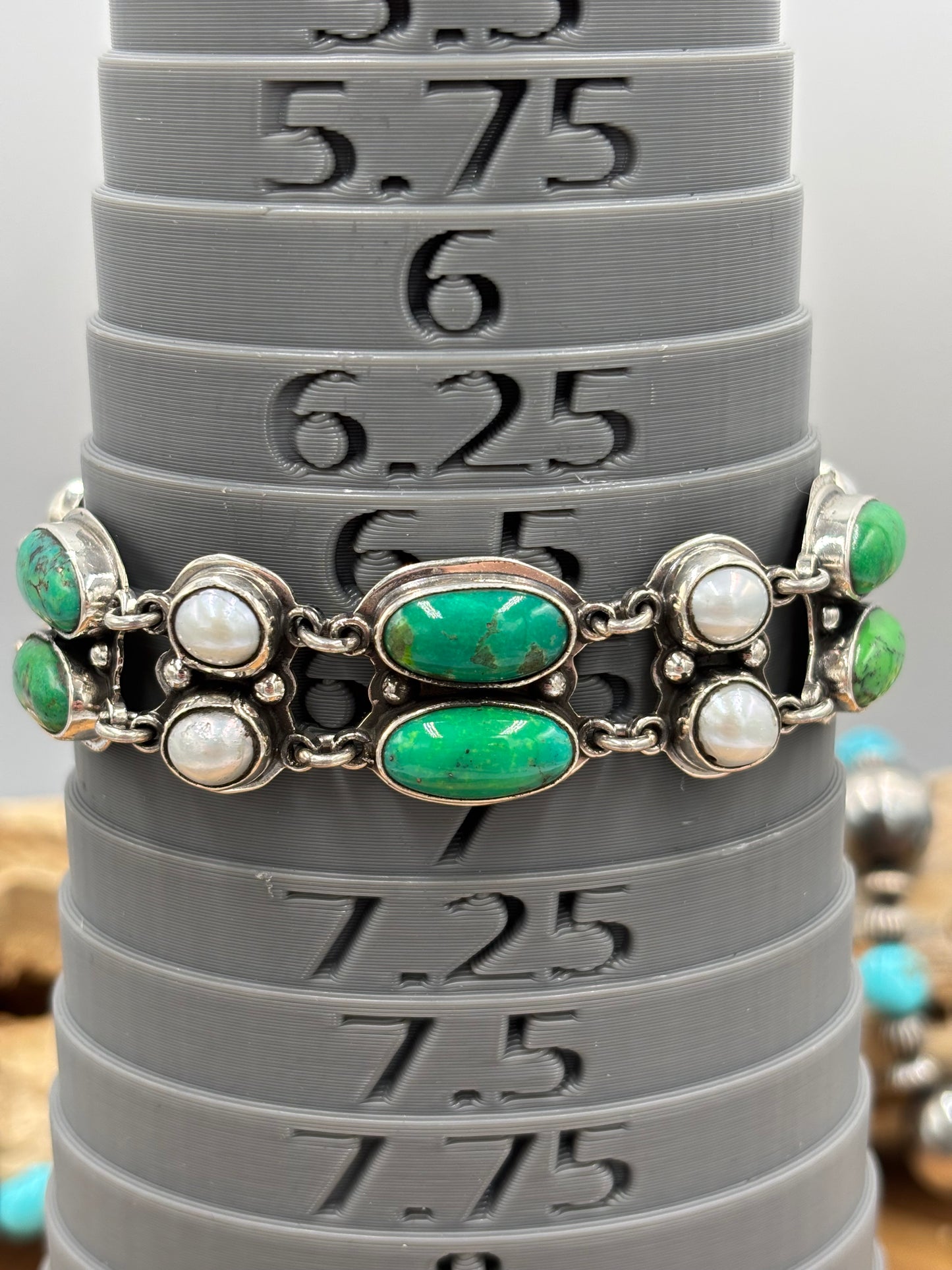 Carico Lake & Pearl Bracelet #3 by Federico Jimenez