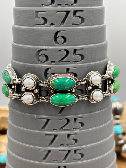 Carico Lake & Pearl Bracelet #3 by Federico Jimenez