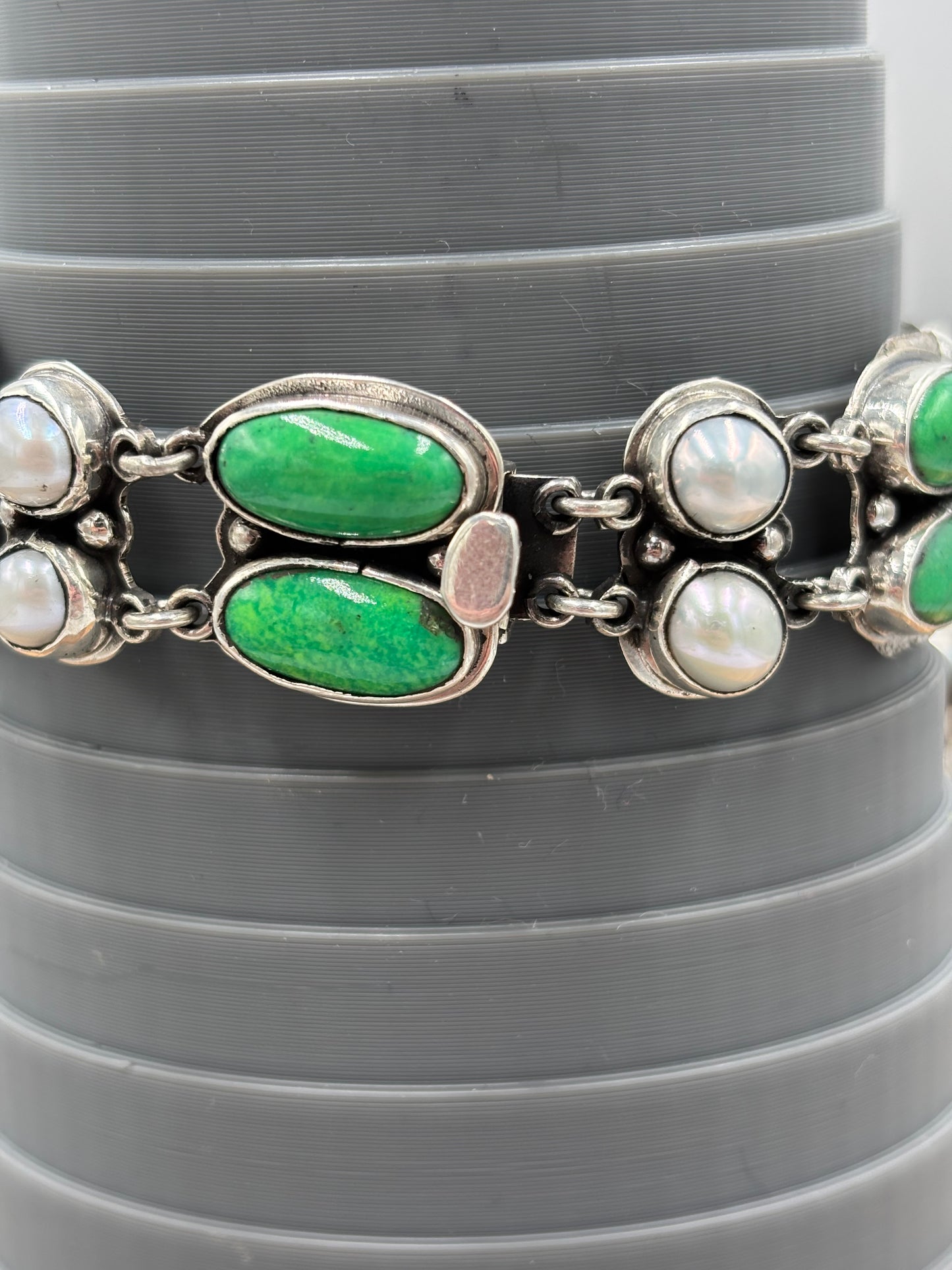 Carico Lake & Pearl Bracelet #3 by Federico Jimenez