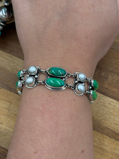 Carico Lake & Pearl Bracelet #3 by Federico Jimenez