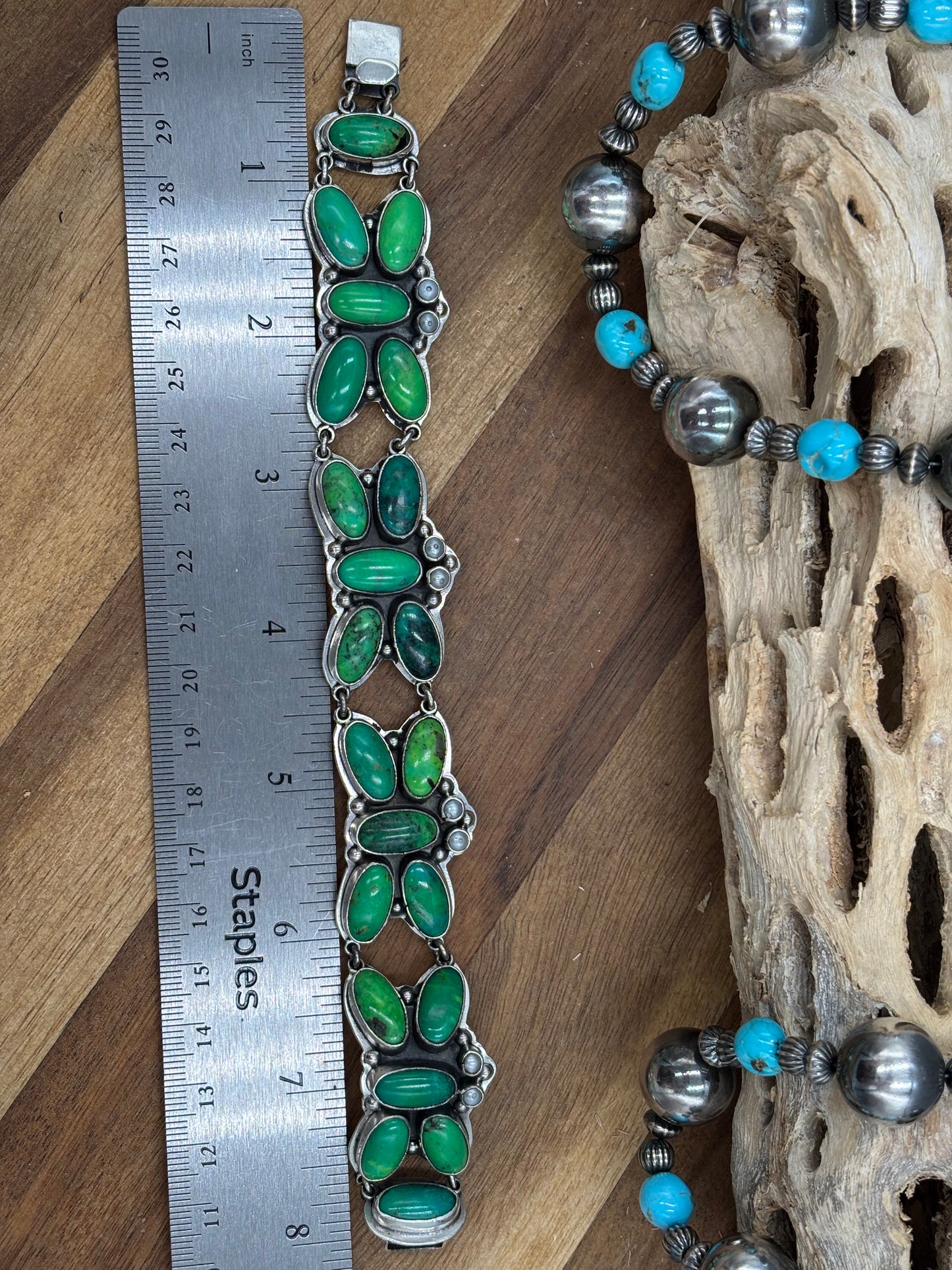 Carico Lake & Pearl Butterfly Bracelet #2 by Federico Jimenez