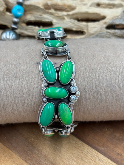 Carico Lake & Pearl Butterfly Bracelet #2 by Federico Jimenez