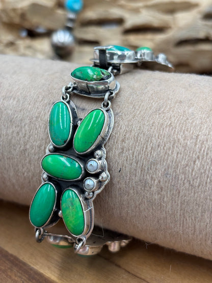 Carico Lake & Pearl Butterfly Bracelet #2 by Federico Jimenez