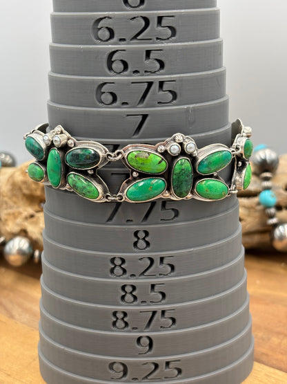 Carico Lake & Pearl Butterfly Bracelet #2 by Federico Jimenez
