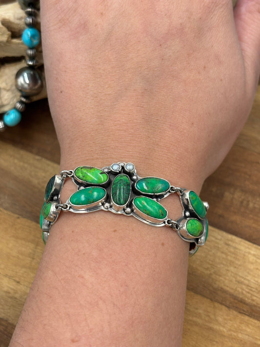 Carico Lake & Pearl Butterfly Bracelet #2 by Federico Jimenez
