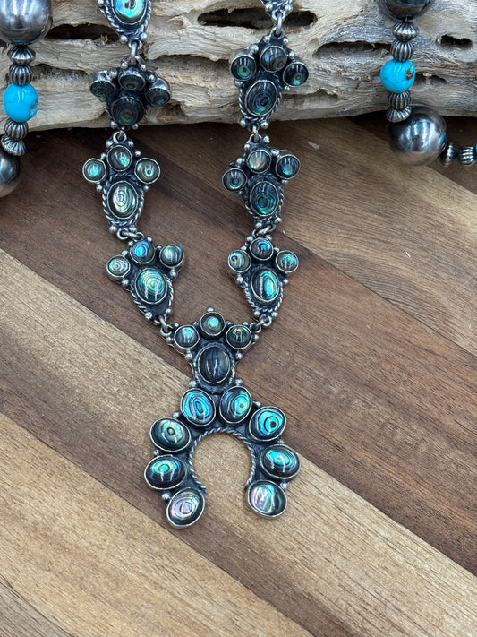 Abalone Shell Naja Necklace #2 by Federico Jimenez