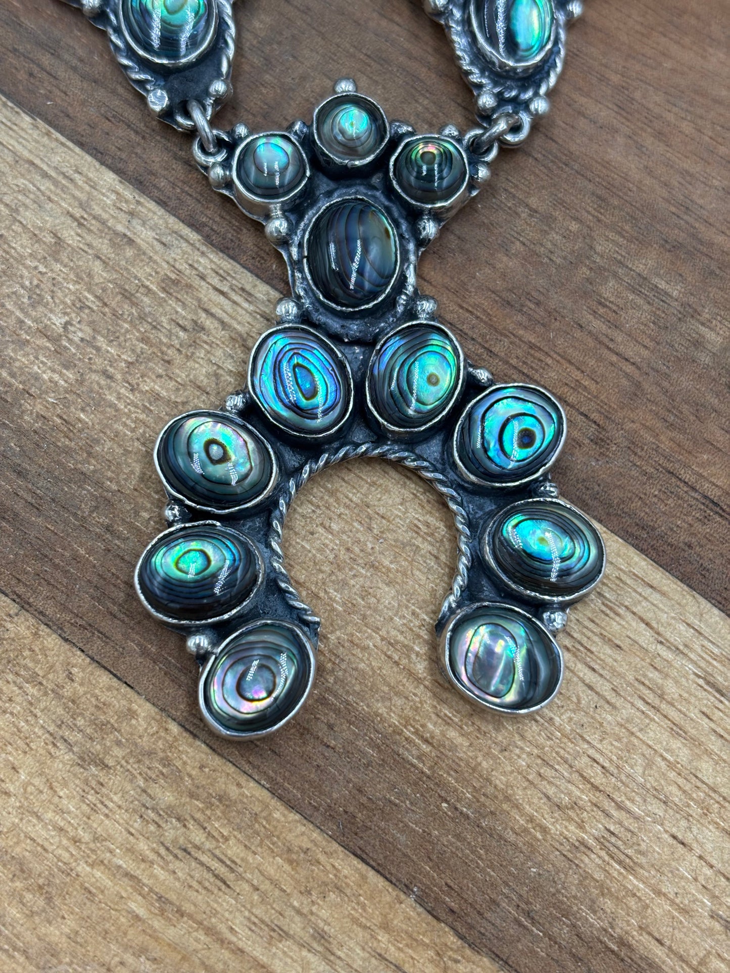 Abalone Shell Naja Necklace #2 by Federico Jimenez