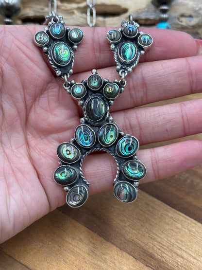 Abalone Shell Naja Necklace #2 by Federico Jimenez