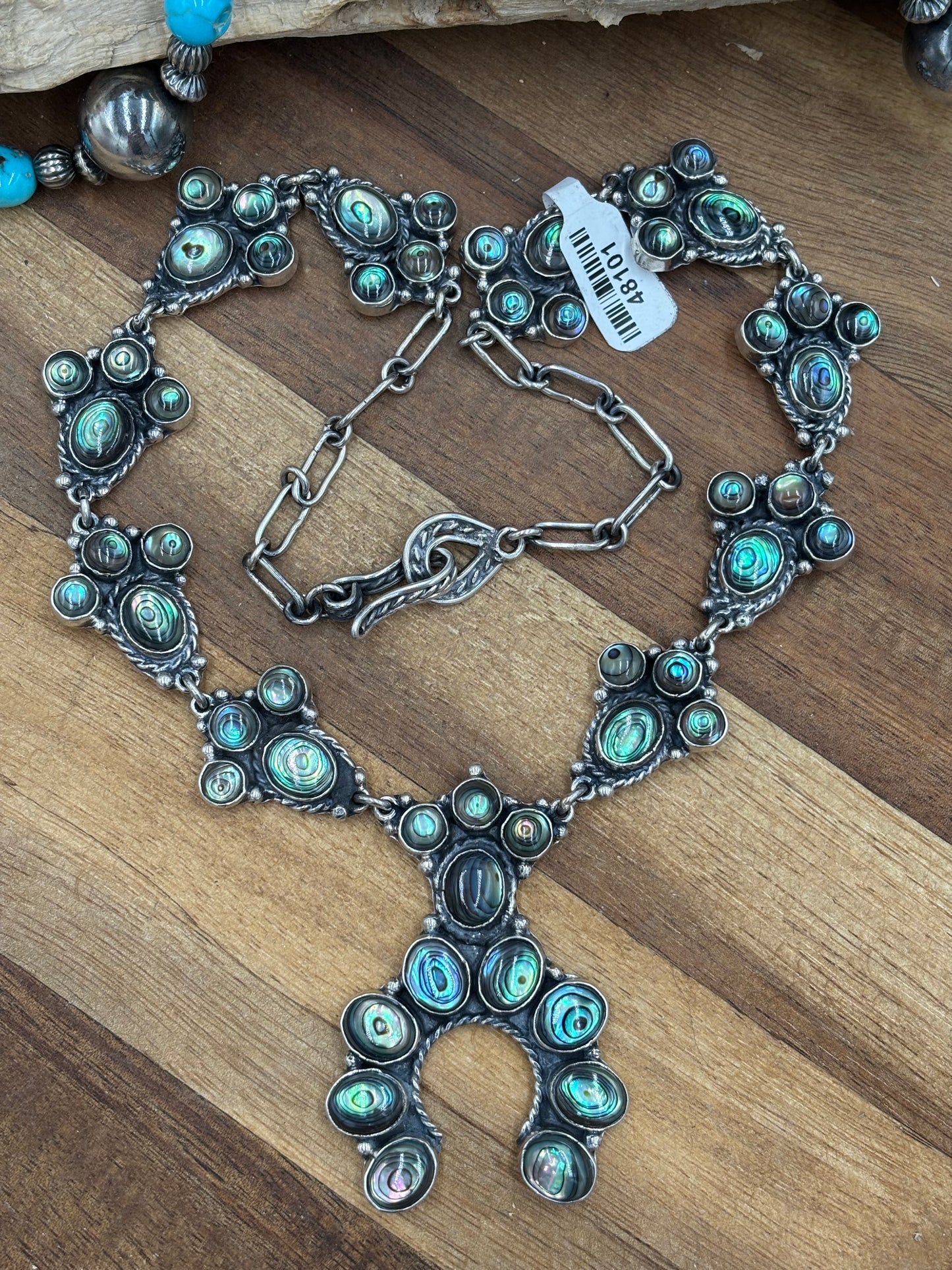 Abalone Shell Naja Necklace #2 by Federico Jimenez