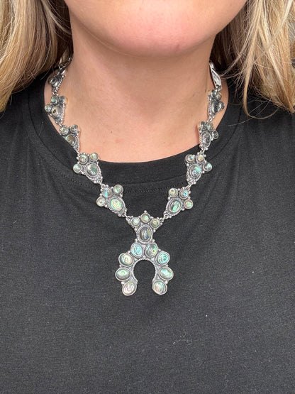 Abalone Shell Naja Necklace #2 by Federico Jimenez