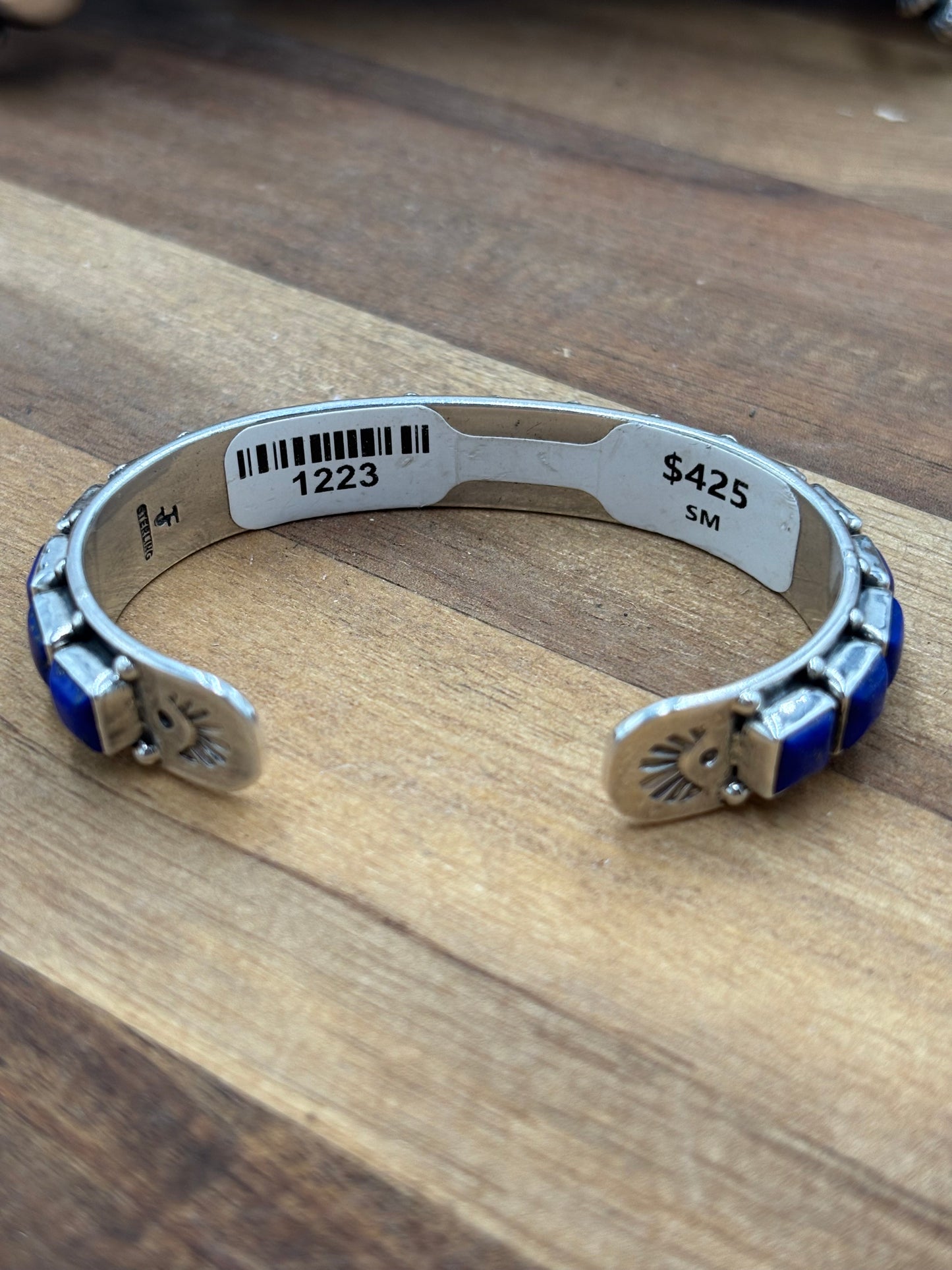 Lapis Cuff by Federico Jimenez