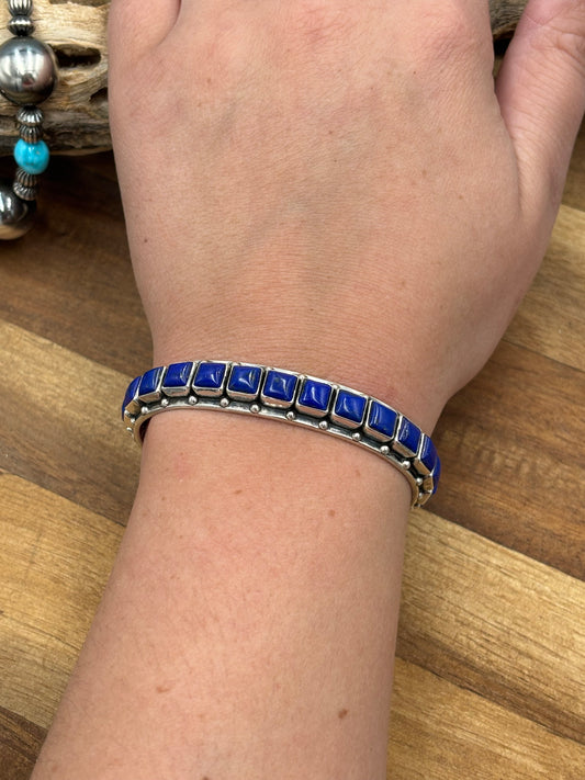 Lapis Cuff by Federico Jimenez