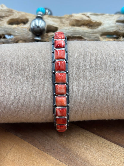 Red Spiny Cuff by Federico Jimenez