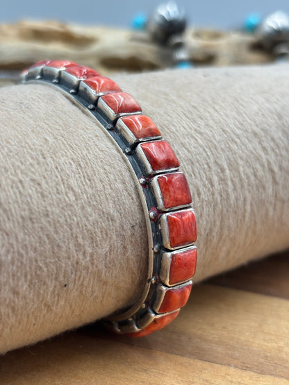 Red Spiny Cuff by Federico Jimenez