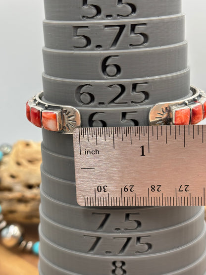 Red Spiny Cuff by Federico Jimenez