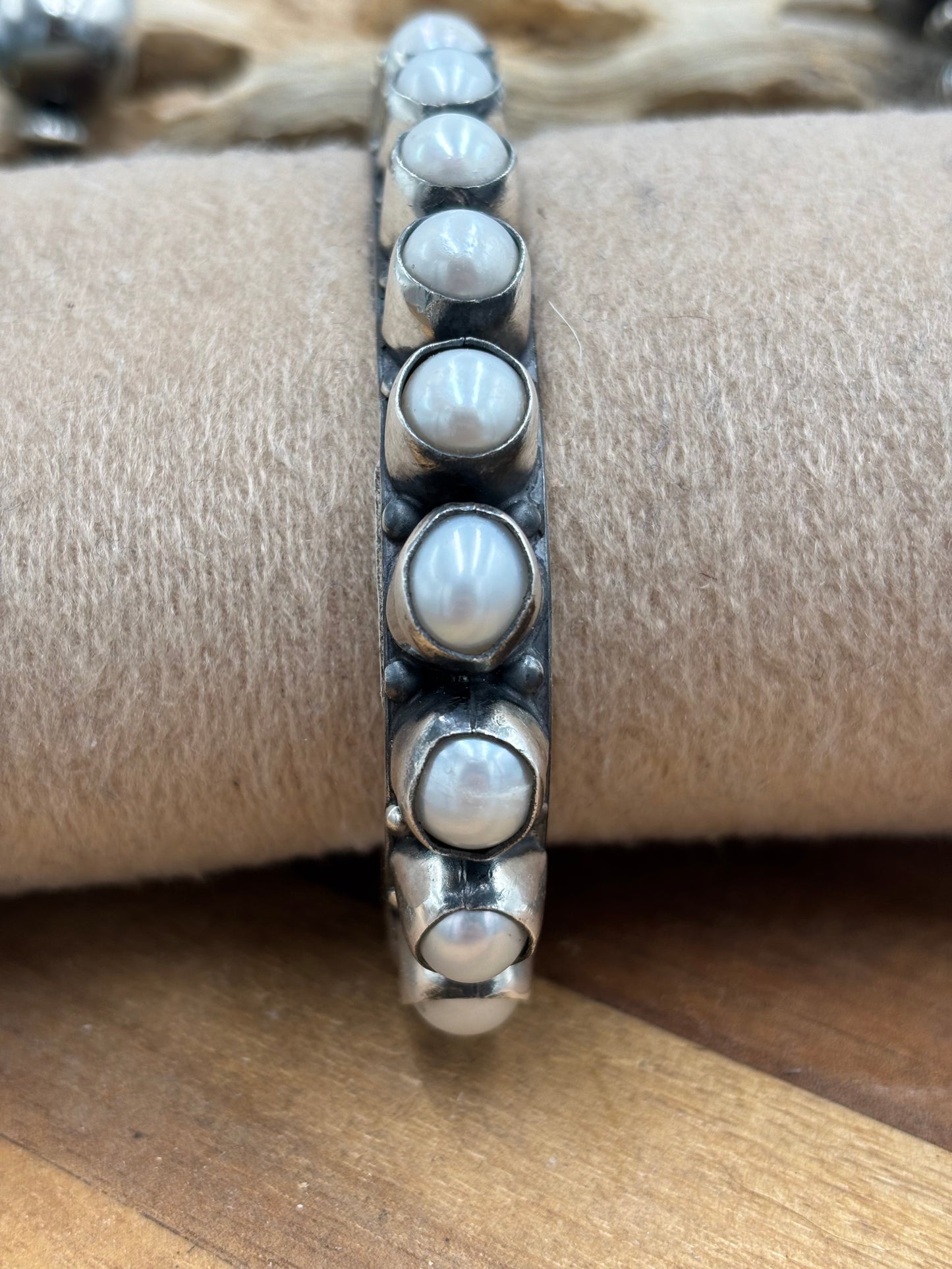 Pearl Cuff by Federico Jimenez