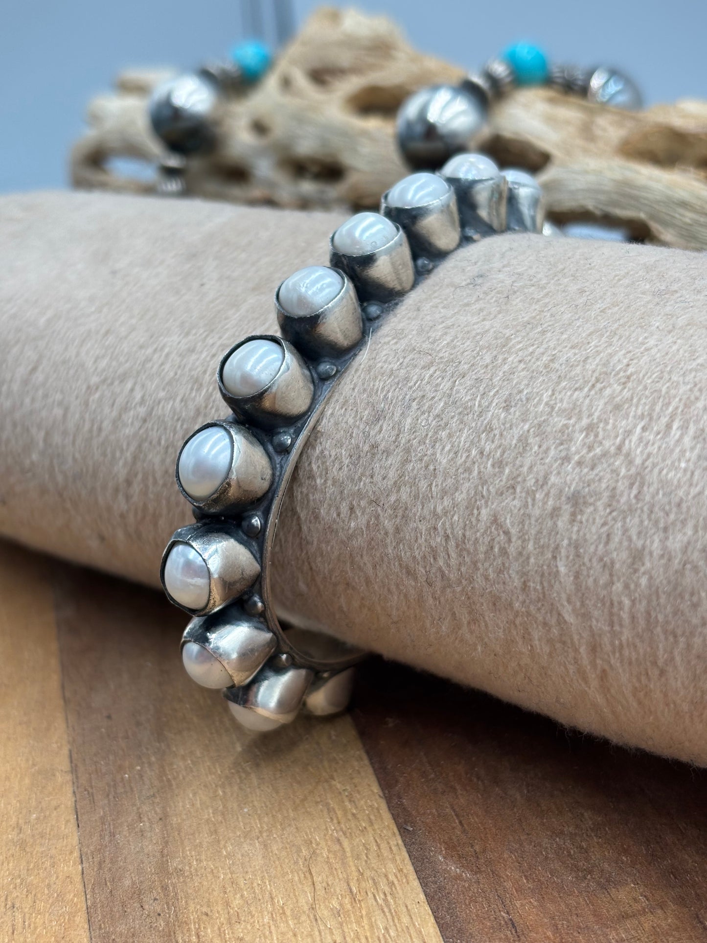 Pearl Cuff by Federico Jimenez