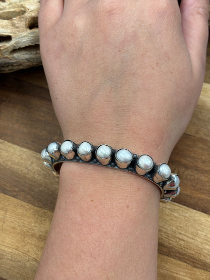 Pearl Cuff by Federico Jimenez