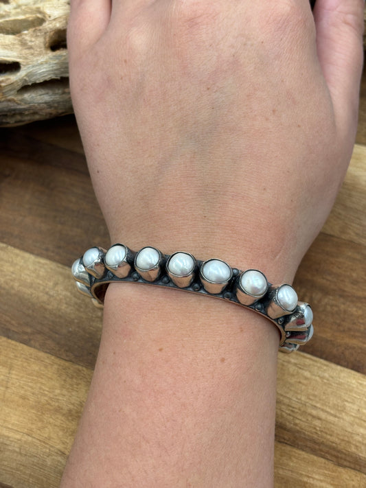 Pearl Cuff by Federico Jimenez