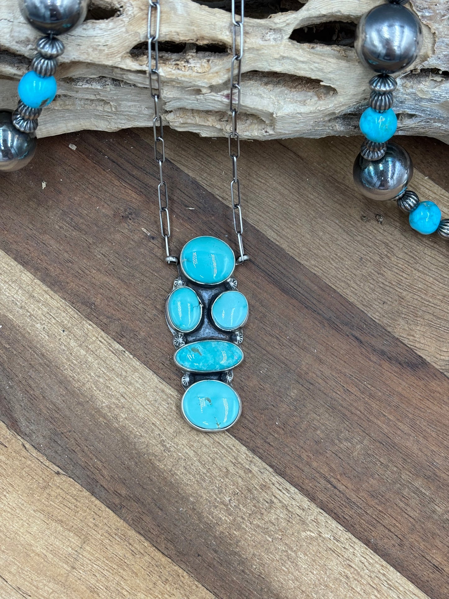 Turquoise Necklace #3 by Ella Peters