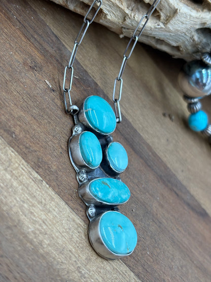 Turquoise Necklace #3 by Ella Peters