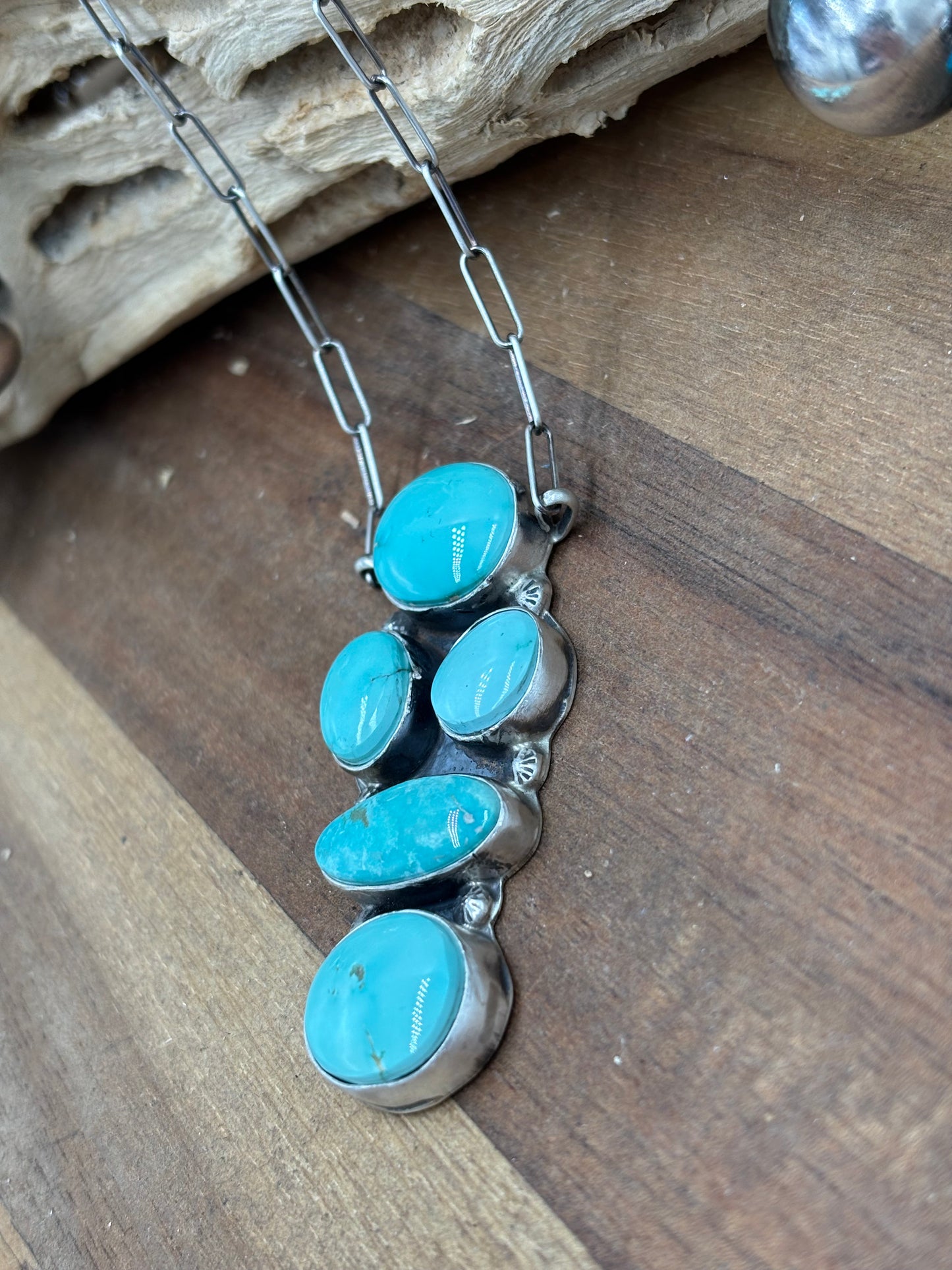 Turquoise Necklace #3 by Ella Peters