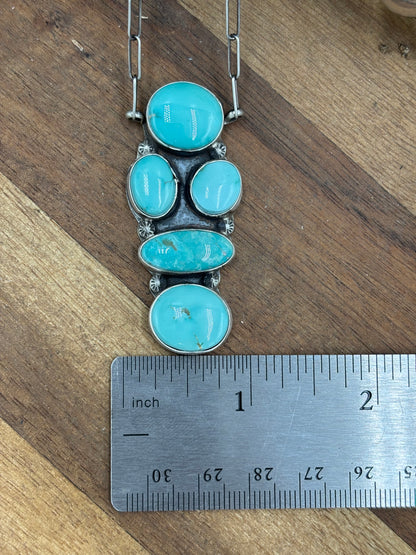 Turquoise Necklace #3 by Ella Peters