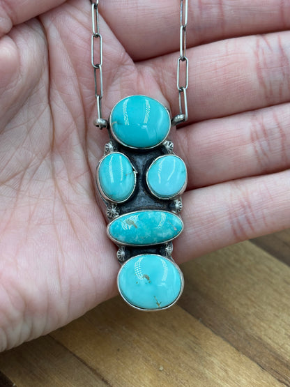 Turquoise Necklace #3 by Ella Peters