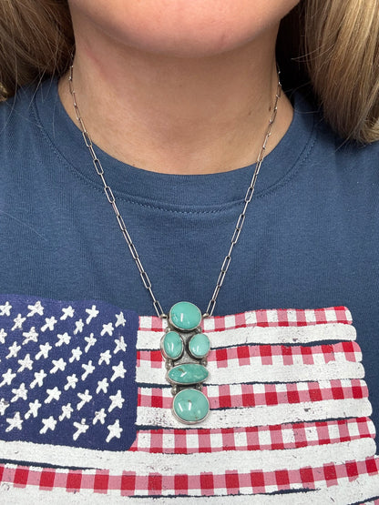 Turquoise Necklace #3 by Ella Peters