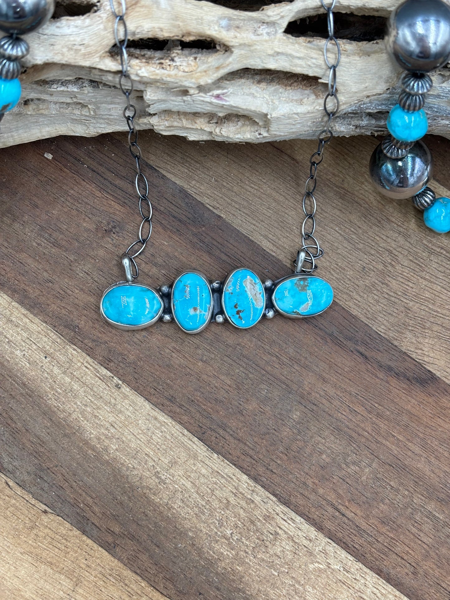 Turquoise Necklace #2 by Ella Peters