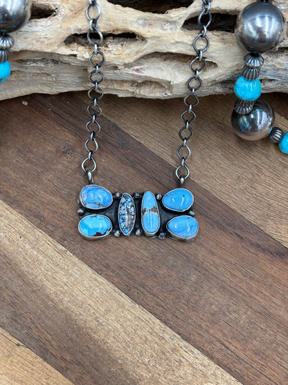 Golden Hills Necklace #1 by Ella Peters