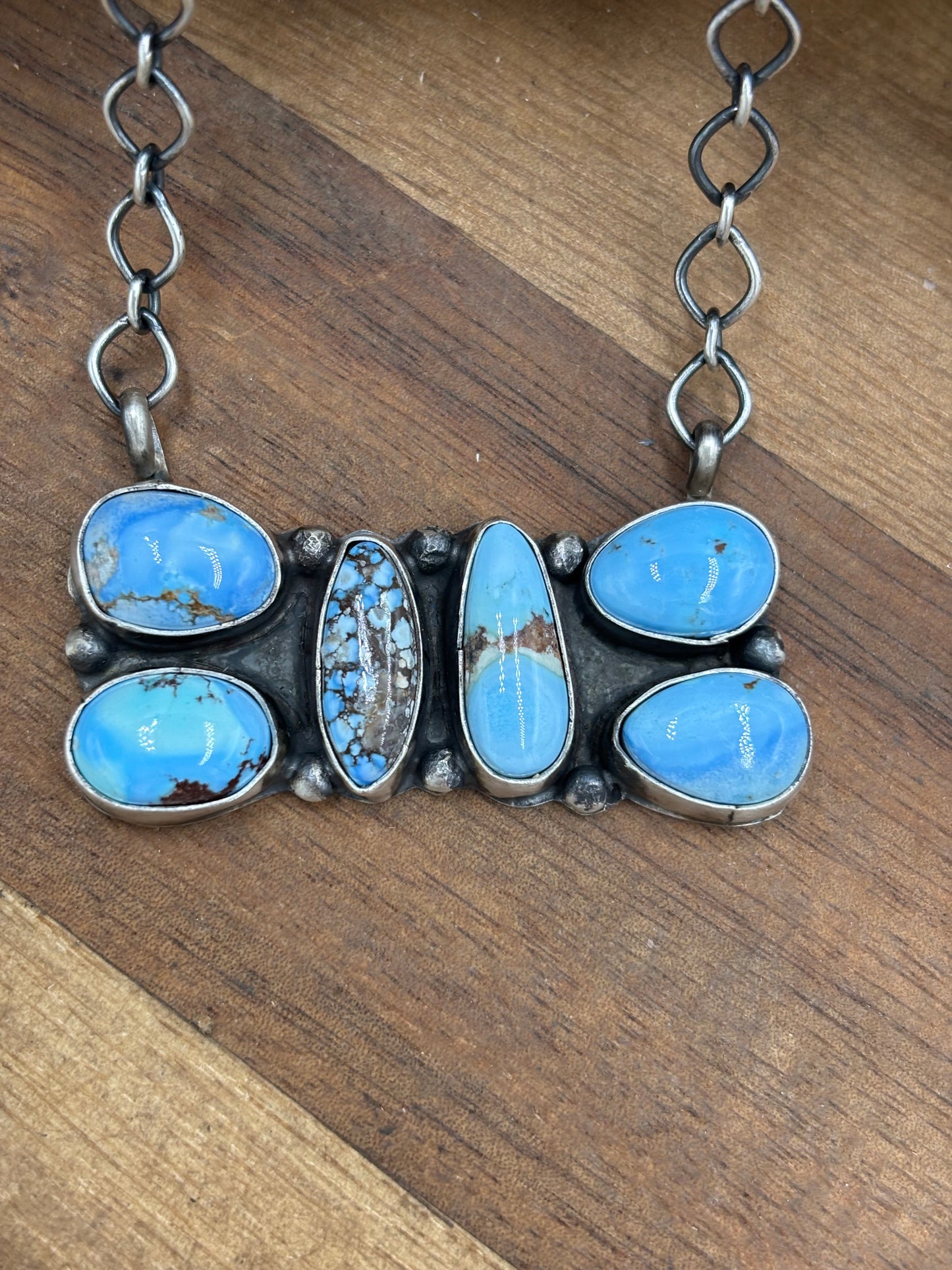 Golden Hills Necklace #1 by Ella Peters