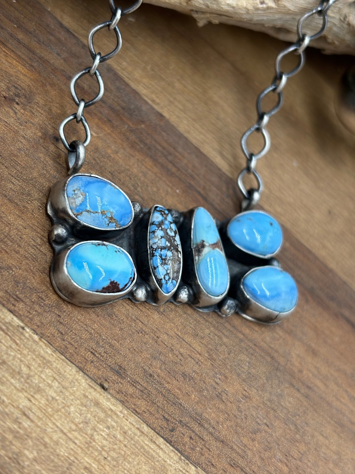 Golden Hills Necklace #1 by Ella Peters