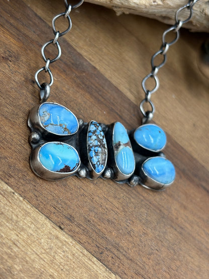 Golden Hills Necklace #1 by Ella Peters