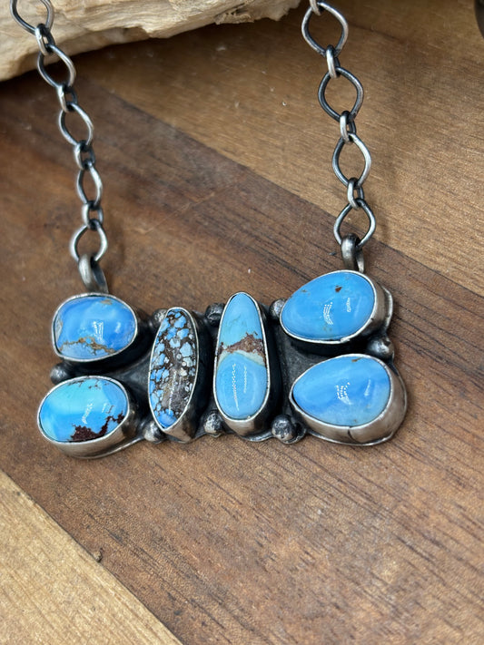 Golden Hills Necklace #1 by Ella Peters