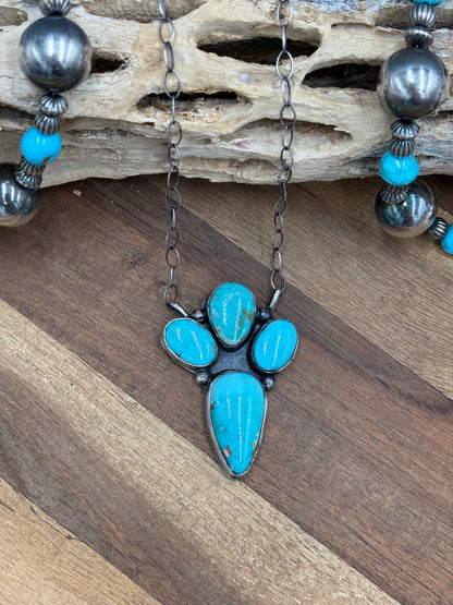 Turquoise Necklace #1 by Ella Peters