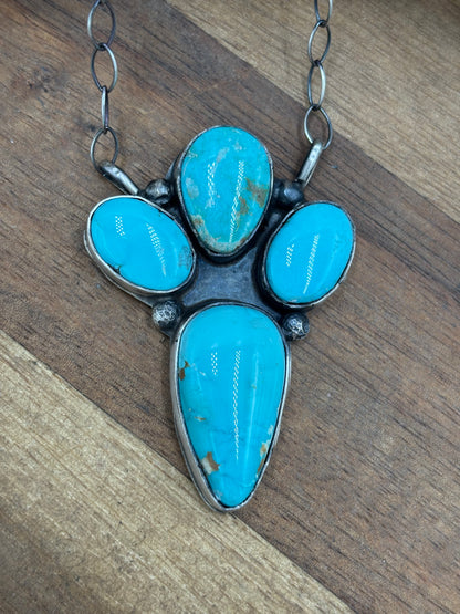 Turquoise Necklace #1 by Ella Peters