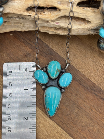 Turquoise Necklace #1 by Ella Peters