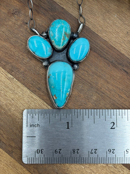 Turquoise Necklace #1 by Ella Peters