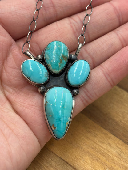 Turquoise Necklace #1 by Ella Peters