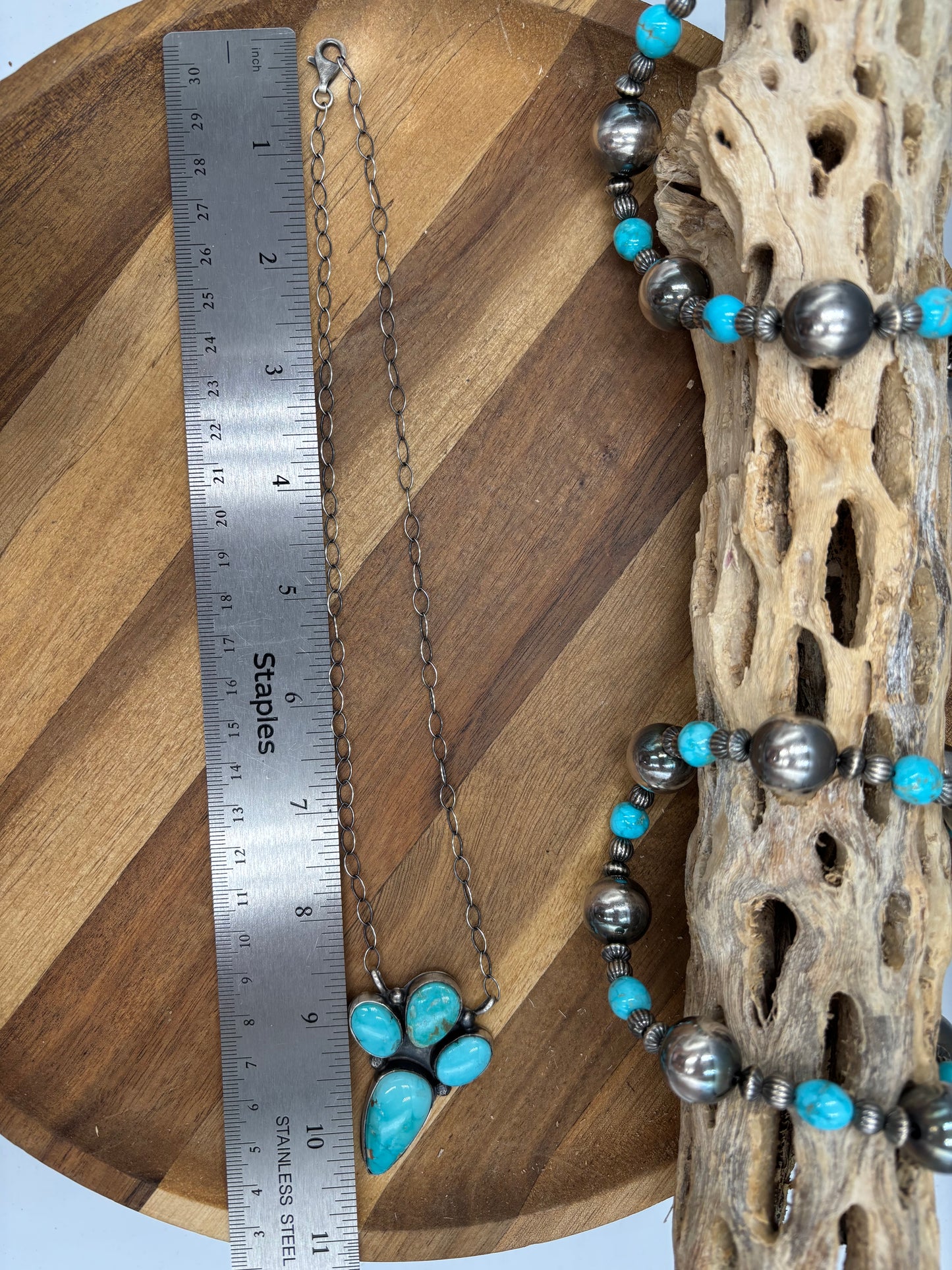 Turquoise Necklace #1 by Ella Peters