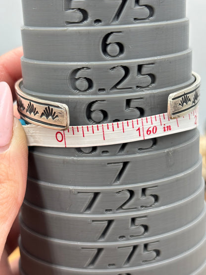 Kingman Cuff #2 by Donovan Skeet, Navajo