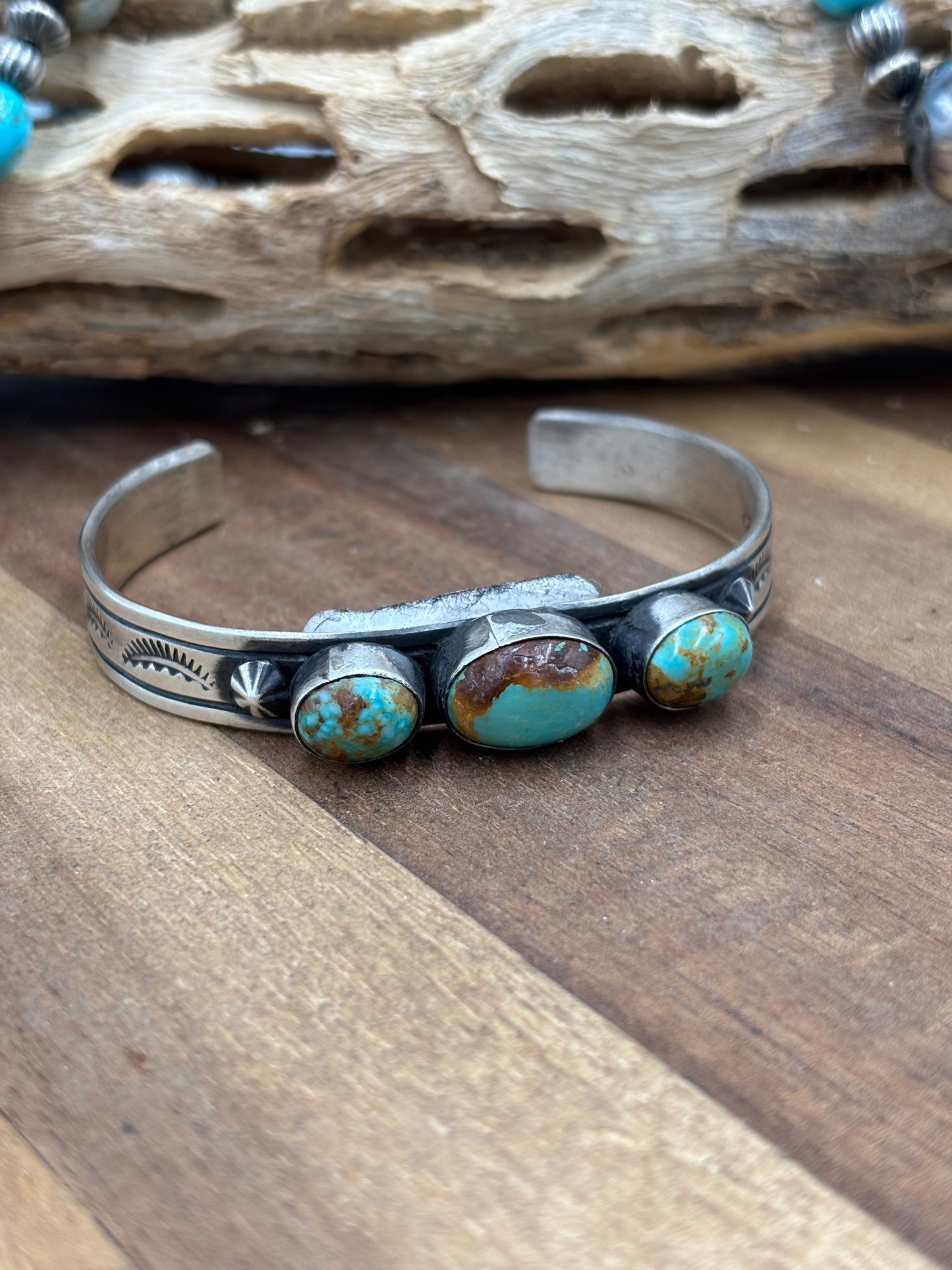 Kingman Cuff #1 by Donovan Skeet, Navajo