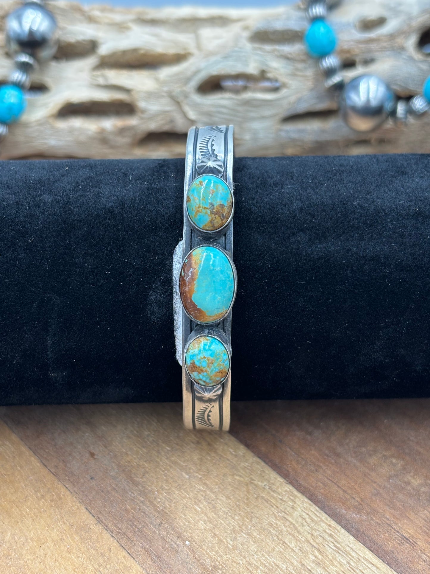 Kingman Cuff #1 by Donovan Skeet, Navajo