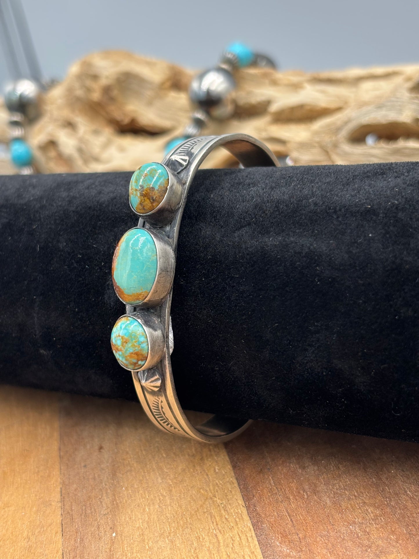 Kingman Cuff #1 by Donovan Skeet, Navajo